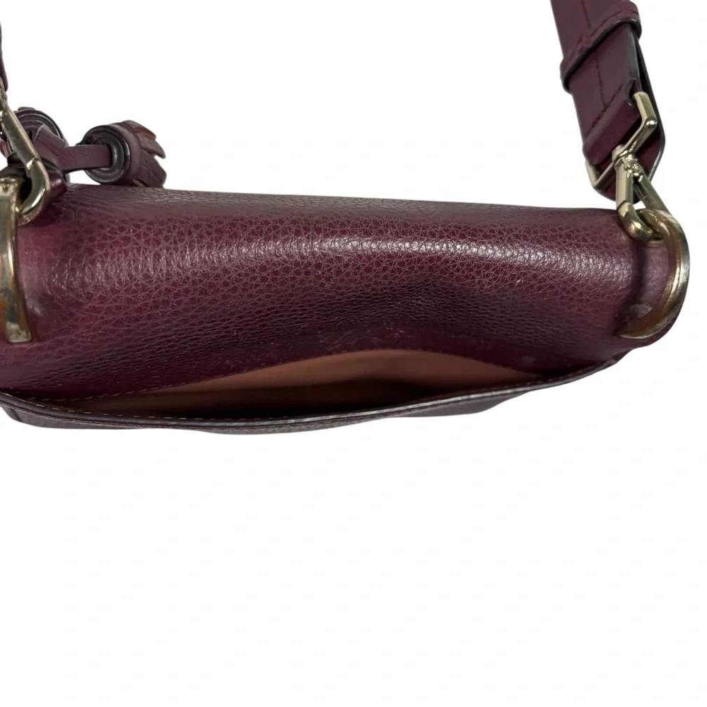 Kate Spade Hayes Flap Crossbody Bag Indigo Purple